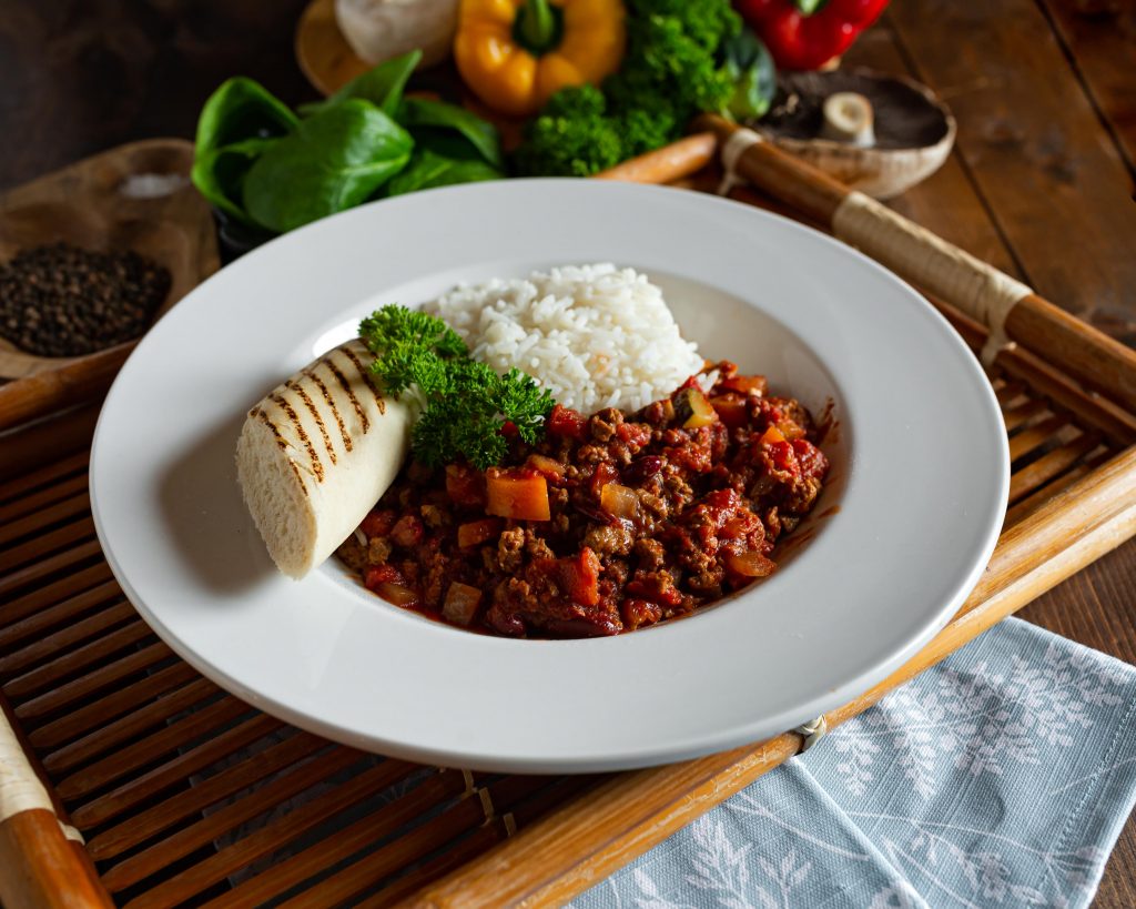 Vegan chilli con carne